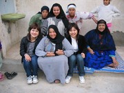 エジプトの大家族と一緒に